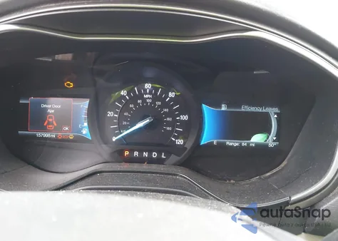 2019 Ford Fusion Hybrid Sel z USA, uszkodzony, nr VIN 3FA6P0MU6KR262455